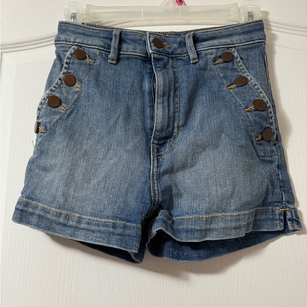 3 pair of shorts, 2 denim, 1 pajama